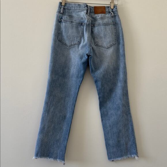J.Crew Slim Broken-In Boyfriend Jeans Distressed Size 25 Light Blue - Picture 6 of 8